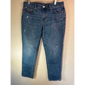Gap "Sexy Boyfriend Fit" Coupe Boyfriend Sexy Blue Jeans. Medium Wash. Size 6/28